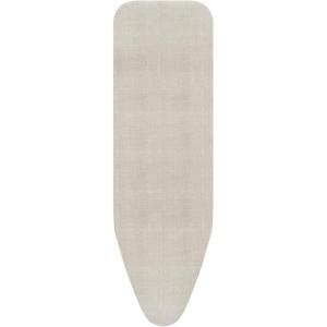 Brabantia Ironing Board Cover B 48.8 x 15 in – Denim Gray | 100% Cotton Top Layer with 0.3 in Foam Padding for Size B Ironing Boards | Durable, Washable, and Easy to Install