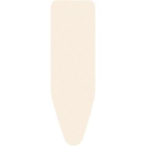 Brabantia Size D (53 x 18 in) Replacement Ironing Board Cover with Thick Foam & Felt Padding (Denim Black) Easy-Fit, 100% Cotton(Ecru)