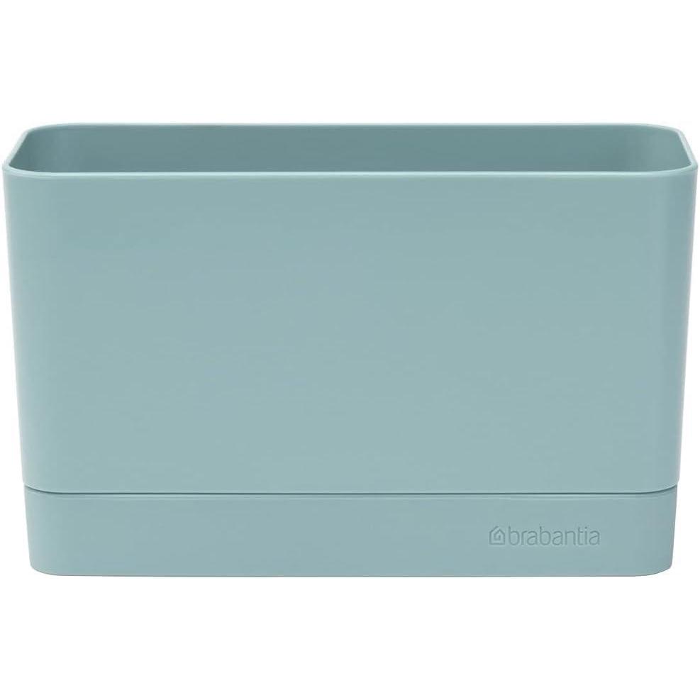 image:imageBrabantia Sink Organiser Dark Gray NonSlip NonScratch Kitchen Countertop Storage Caddy for Dish Brush Soap ClothsMint