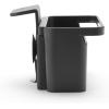 Brabantia Brabanta SinkSide in-Sink Organizer (Dark Gray) Tidy Storage/Drainage Container with Suction Cups for Kitchen Sink Sponges, Cloths, Dishsoap(Dark Gray)