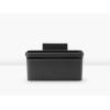 Brabantia Brabanta SinkSide in-Sink Organizer (Dark Gray) Tidy Storage/Drainage Container with Suction Cups for Kitchen Sink Sponges, Cloths, Dishsoap(Dark Gray)