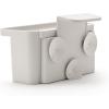 Brabantia Brabanta SinkSide in-Sink Organizer (Dark Gray) Tidy Storage/Drainage Container with Suction Cups for Kitchen Sink Sponges, Cloths, Dishsoap(Light Gray)
