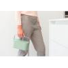 Brabantia Food Waste Caddy (0.48 Gal/Dark Gray) Kitchen Leftovers Can with Stay-Open Lid & Stainless Steel Handle for Composting(Jade Green)