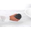 Brabantia MindSet Bathroom Storage Pot with Lid (Mineral Infinite Gray) Cue Tip, Cotton Pads, Jewellery Storage Organizer Holder for Washbasin or Cupboard
