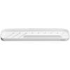 Brabantia MindSet Wall-Mounted Shower Shelf & Squeegee (Mineral Fresh White) Shower Soap, Shampoo Holder + Glass Cleaner (2.9 x 16.5 x 3.5)(Mineral Fresh White)