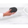 Brabantia Mindset Soap Dish (Mineral Infinite Gray) Anti-Rust Metal, Non-Slip Basin Soap Tray Holder for Bathroom, Shower, Kitchen Sink
