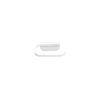 Brabantia Mindset Wall Mounted Toilet Roll Holder (Mineral Fresh White) Wide Opening, Bathroom Tissue Rack, Concealed Fixings, Anti-Rust Materials