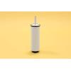 Brabantia Profile Toilet Brush and Holder (Black) Freestanding/Wall-Mounted Toilet Bowl Cleaner with Discreet Case Stand for Bathroom(White)