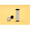 Brabantia Profile Toilet Brush and Holder (Black) Freestanding/Wall-Mounted Toilet Bowl Cleaner with Discreet Case Stand for Bathroom(White)