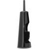 Brabantia ReNewToilet Brush & Holder Set (Matt Black) Free-Standing, Non-Slip/Scratch Base, Hygenic Discreet Toilet Bowl Cleaner(Black)