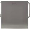 Brabantia Renew Toilet Roll Holder (Brilliant Steel) Left & Right Handed Use, Drill/No-Drill Install, Rust-Free Bathroom Paper Dispenser(Platinum)