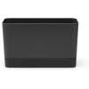 Brabantia Sink Organiser (Dark Gray) Non-Slip, Non-Scratch Kitchen Countertop Storage Caddy for Dish Brush, Soap, Cloths(Dark Gray)