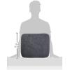 Brabantia SinkSide 16 x 19″ Microfiber Dish Drying Mat for Kitchen Countertop (Dark Gray) Foldable Machine-Safe Absorbable Pad for Plates, Pots, Glasses(Dark Gray)