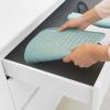 Brabantia Sinkside Silicone Dish Pot Drying Mat (Jade Green) Soft, Non-Slip Kitchen Counter Sink Top Drainer for Dishwashing(Mint)