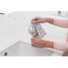 Brabantia x2 Microfiber Cleaning Dish Cloths (Dark Gray) Absorbent Hygenic Rags for Washing, Cleaning, Drying (12×12)(Light Gray)