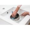 Brabantia x2 Microfiber Cleaning Dish Cloths (Dark Gray) Absorbent Hygenic Rags for Washing, Cleaning, Drying (12×12)(Mint)