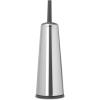 Brabantia ReNewToilet Brush & Holder Set (Matt Black) Free-Standing, Non-Slip/Scratch Base, Hygenic Discreet Toilet Bowl Cleaner(Matt Steel/Black)