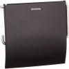 Brabantia Renew Toilet Roll Holder (Brilliant Steel) Left & Right Handed Use, Drill/No-Drill Install, Rust-Free Bathroom Paper Dispenser(Matt Black)