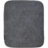 Brabantia SinkSide 16 x 19″ Microfiber Dish Drying Mat for Kitchen Countertop (Dark Gray) Foldable Machine-Safe Absorbable Pad for Plates, Pots, Glasses(Dark Gray)