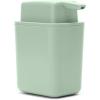 Brabantia Soap Dispenser 7oz (Jade Green) Handwash, Lotion, Shampoo Pump for Bathroom/Kitchen – Easy Refill, Easy Clean(Jade Green)