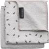 Brabantia x2 Microfiber Cleaning Dish Cloths (Dark Gray) Absorbent Hygenic Rags for Washing, Cleaning, Drying (12×12)(Light Gray)